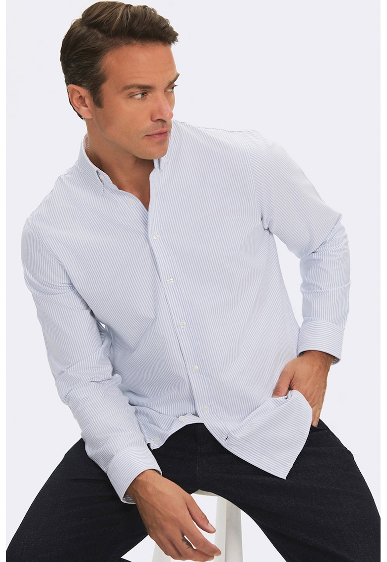 Camasa de bumbac in dungi