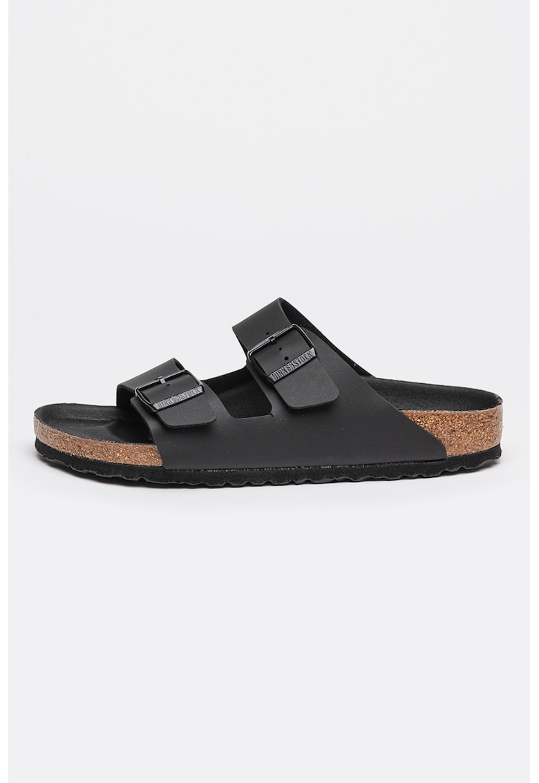 Papuci de piele Arizona - Negru