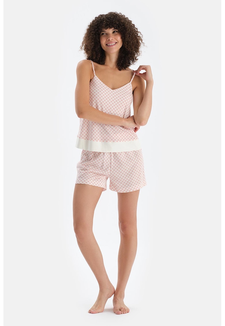 Pijama din amestec de bumbac 2 piese