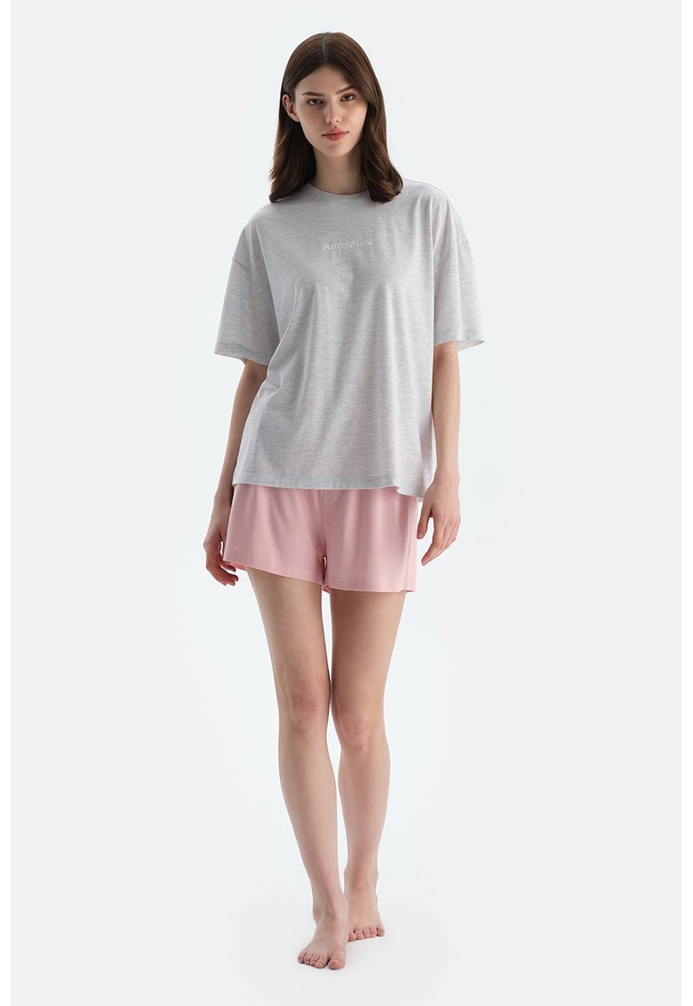 Pijama cu maneci scurte