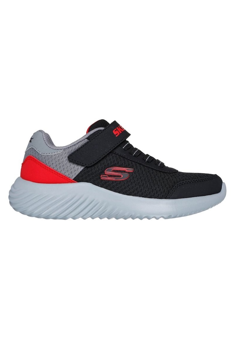 Pantofi sport cu velcro Bounder - Trekzic - Rosu - Negru - Gri -