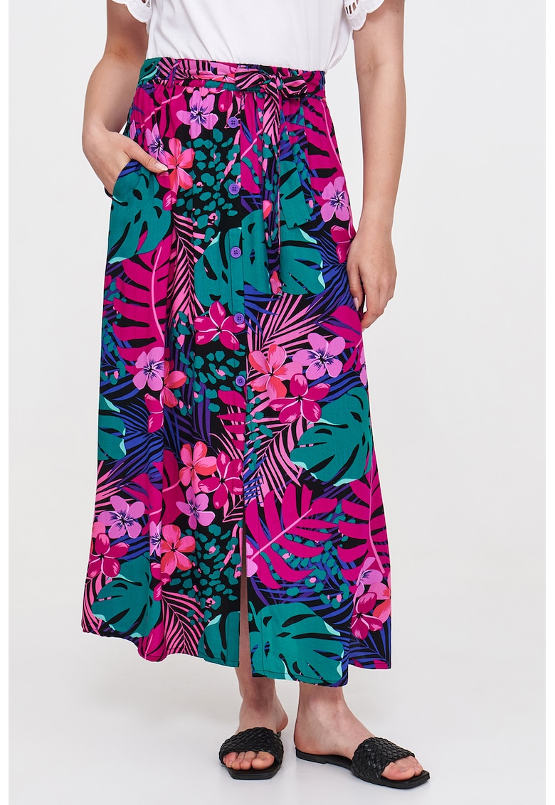 Fusta cu design tropical