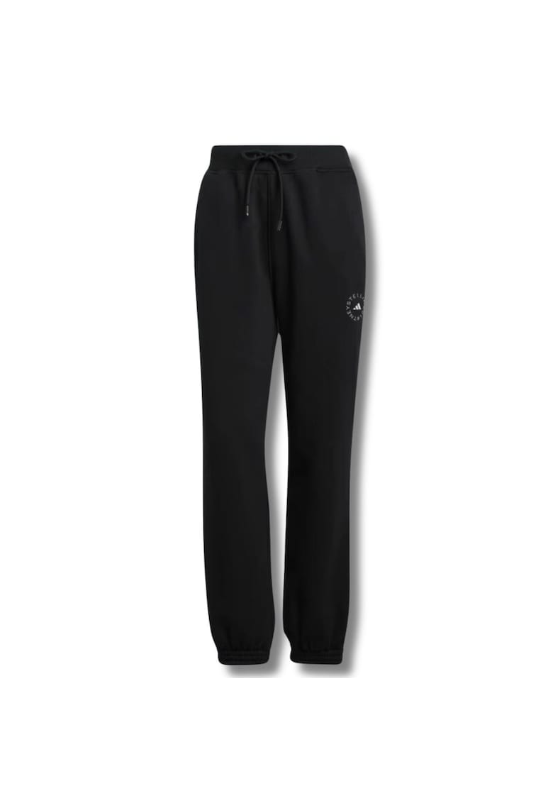 Pantaloni sport dama - x Stella McCartney - bumbac/poliester - negru
