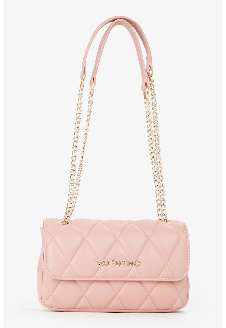 Geanta de piele ecologica matlasata cu bareta