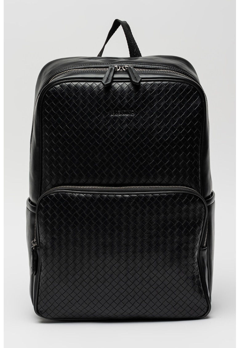 Rucsac de piele ecologica cu buzunar exterior