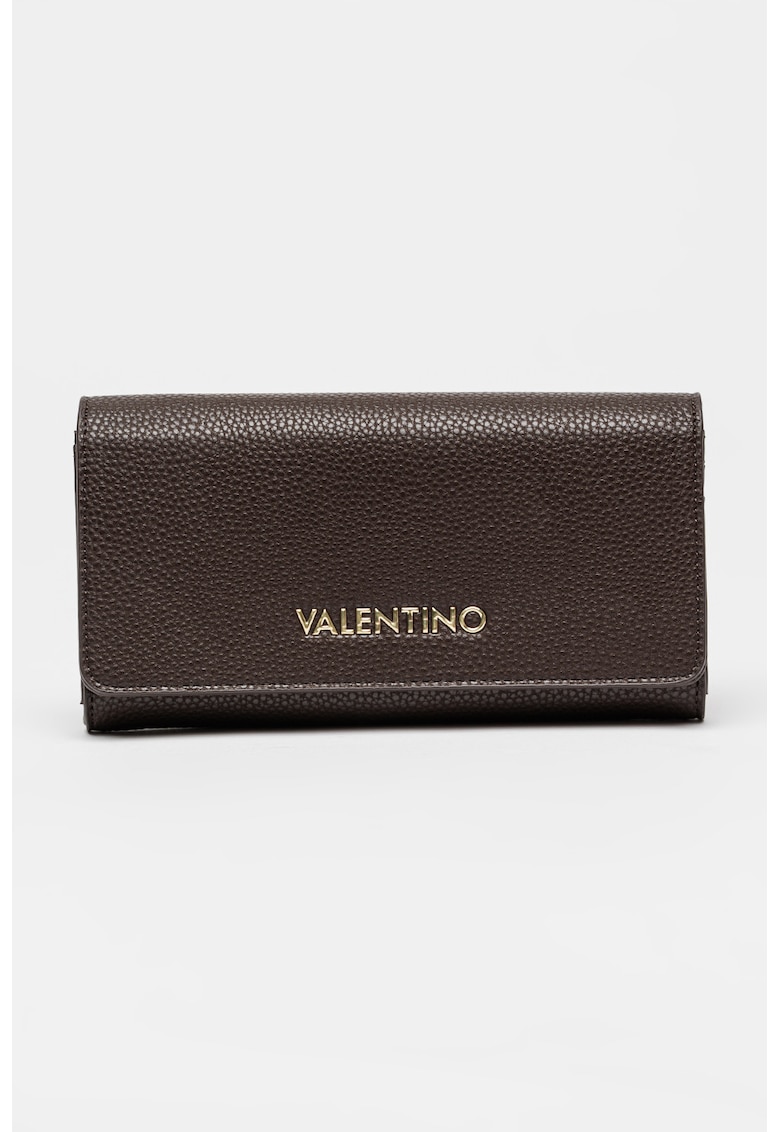 Portofel din piele ecologica cu logo metalic Brixton