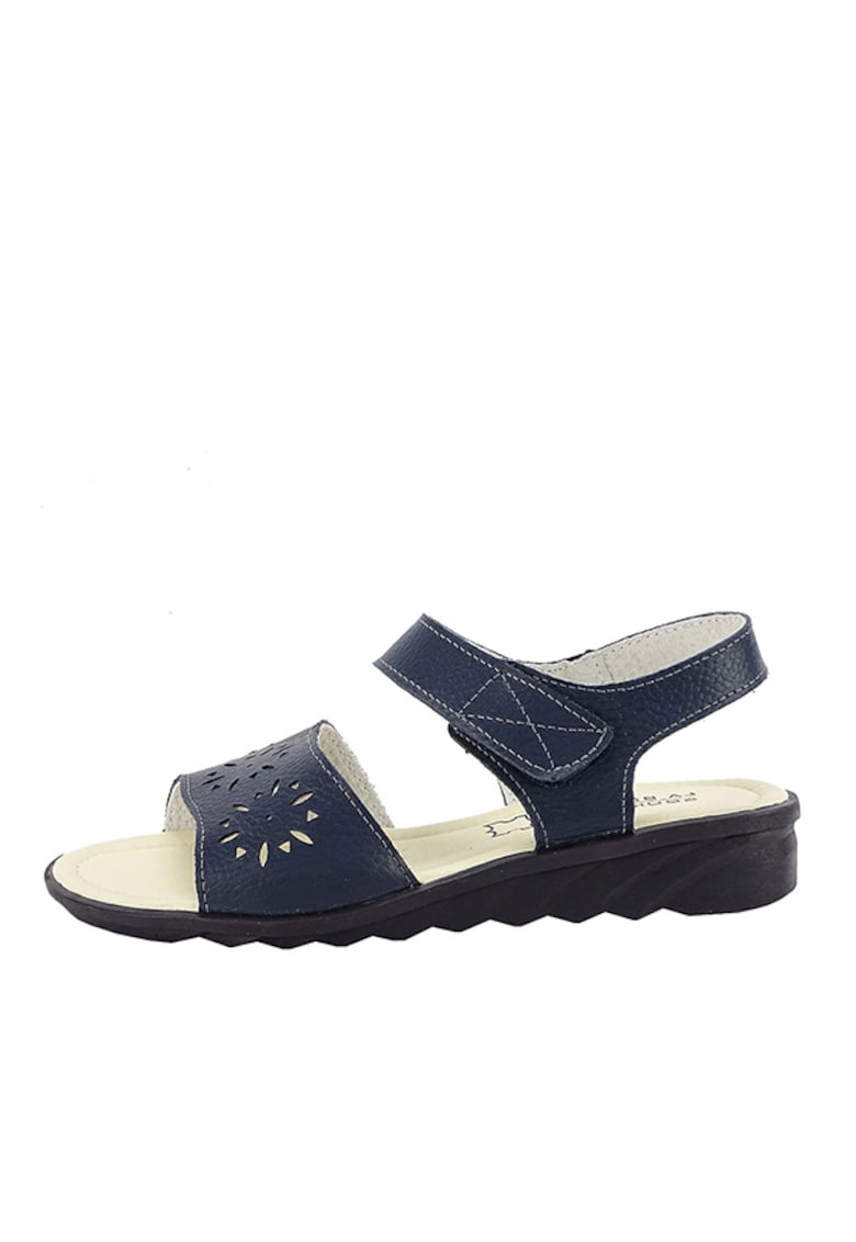 Sandale bleumarin din piele naturala Catis M5 399