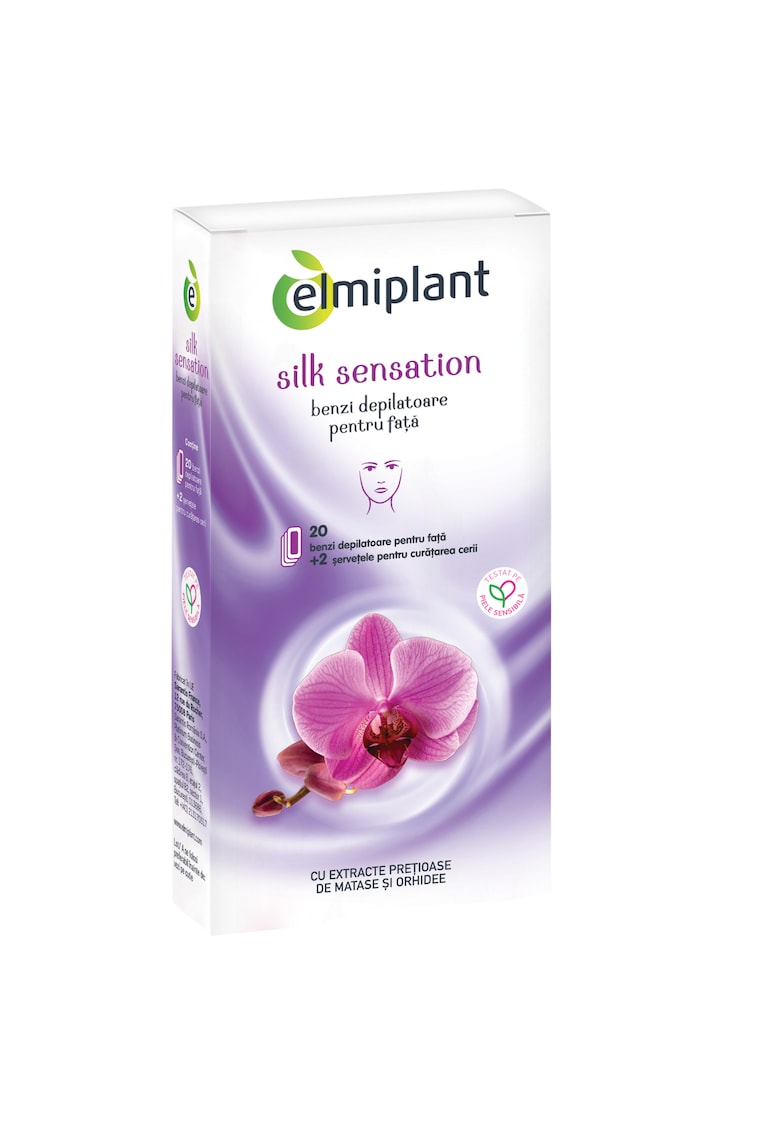 Benzi depilatoare Silk Sensation pentru fata - 20 buc