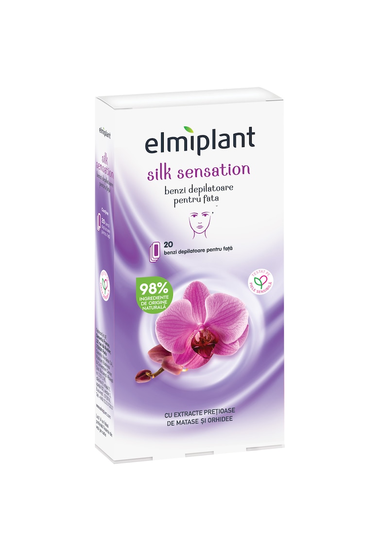 Benzi depilatoare Silk Sensation pentru fata - 20 buc