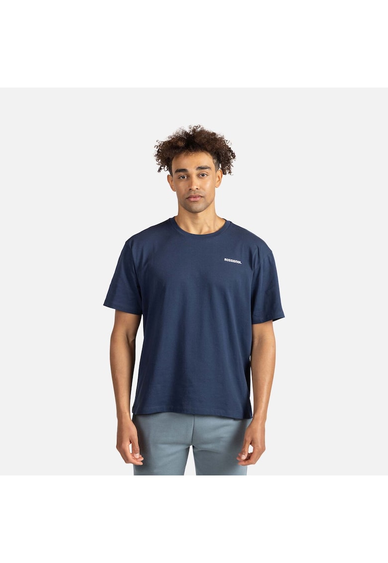 Tricou Waterfall Tee din bumbac organic - Albastru