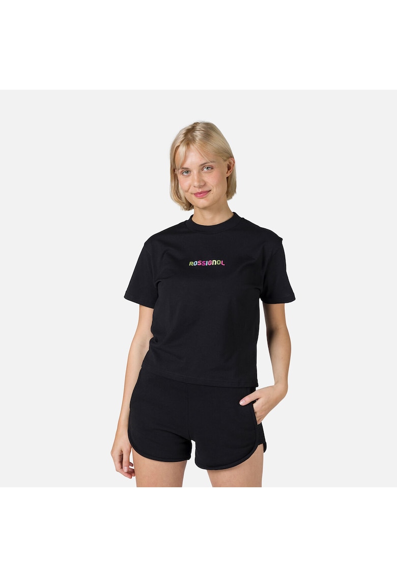 Tricou Embroidery Tee - pentru dama - Negru