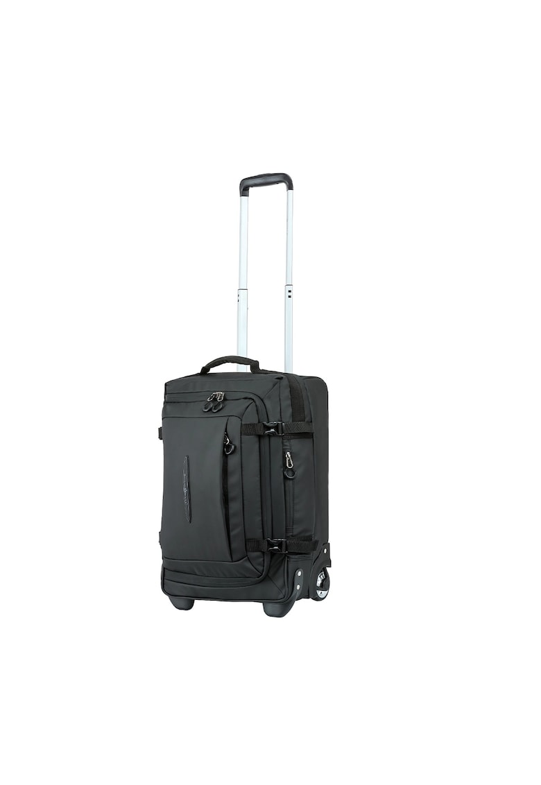 Troler de cabina SW42503 - 52x36x22 cm - bagaj de mana - 36L - 2 roti - poliester impermeabil - negru
