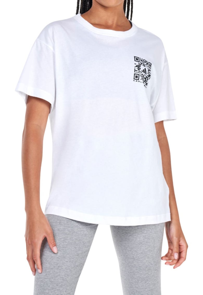 Tricou din bumbac cu detaliu grafic -