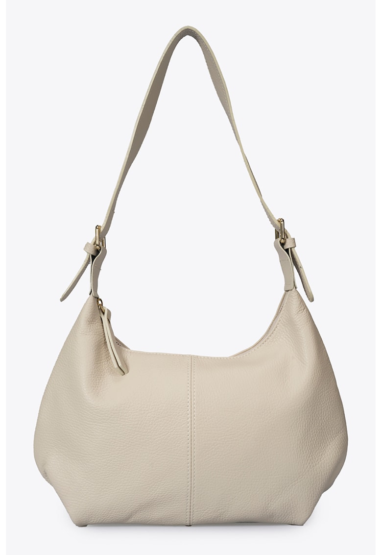 Geanta de piele cu bareta de umar