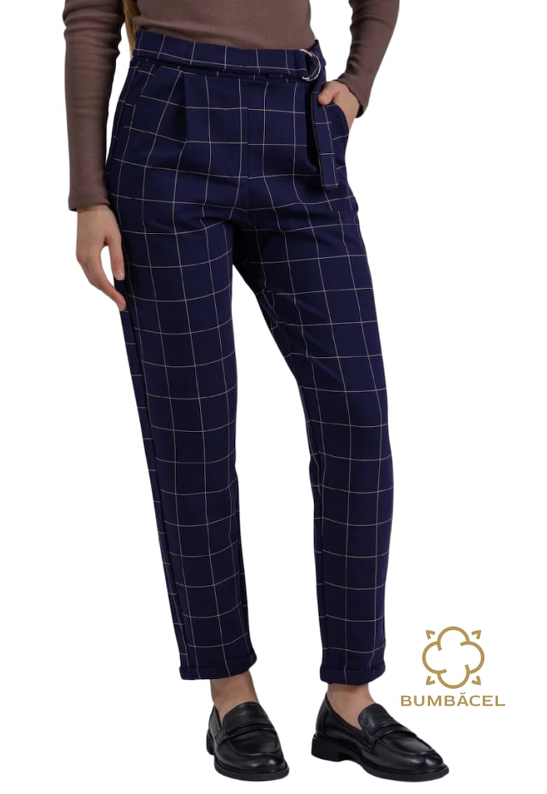 Pantaloni lungi pentru dame cu imprimeu