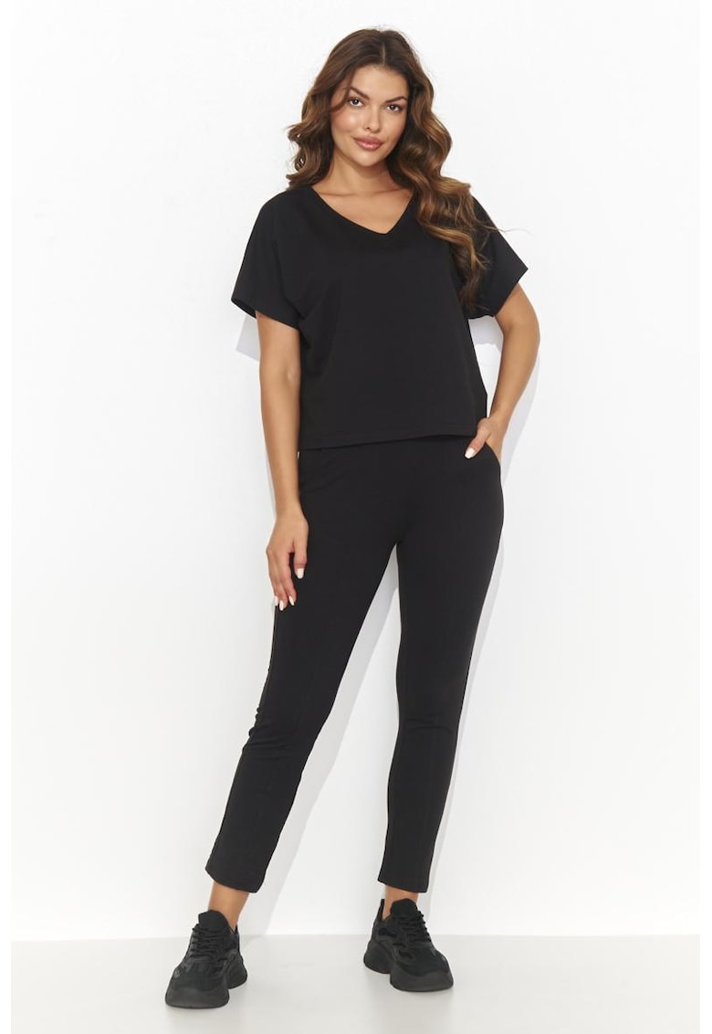 Set de tricou si pantaloni crop