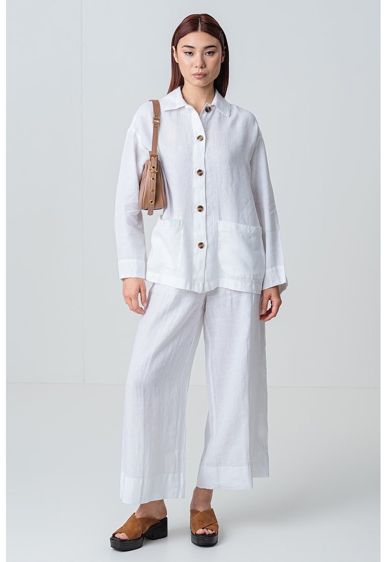 Camasa de in cu buzunare aplicate Giga Camasa de in cu buzunare aplicate Giga