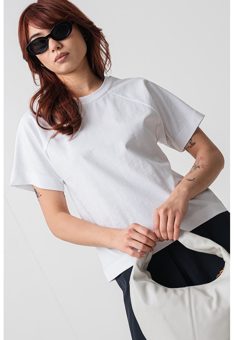 Tricou cu dungi si maneci raglan Alida