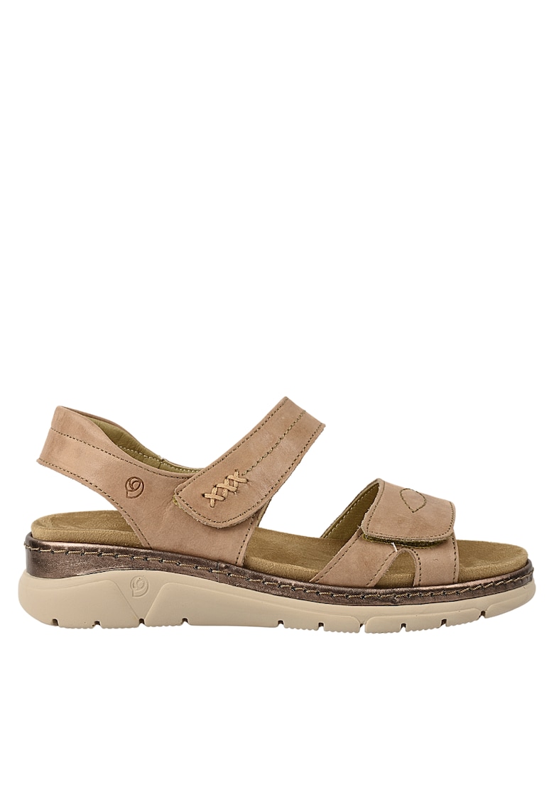 Sandale casual - dama -  AIR FUNCTION SYSTEM - 12500VT bej - piele naturala