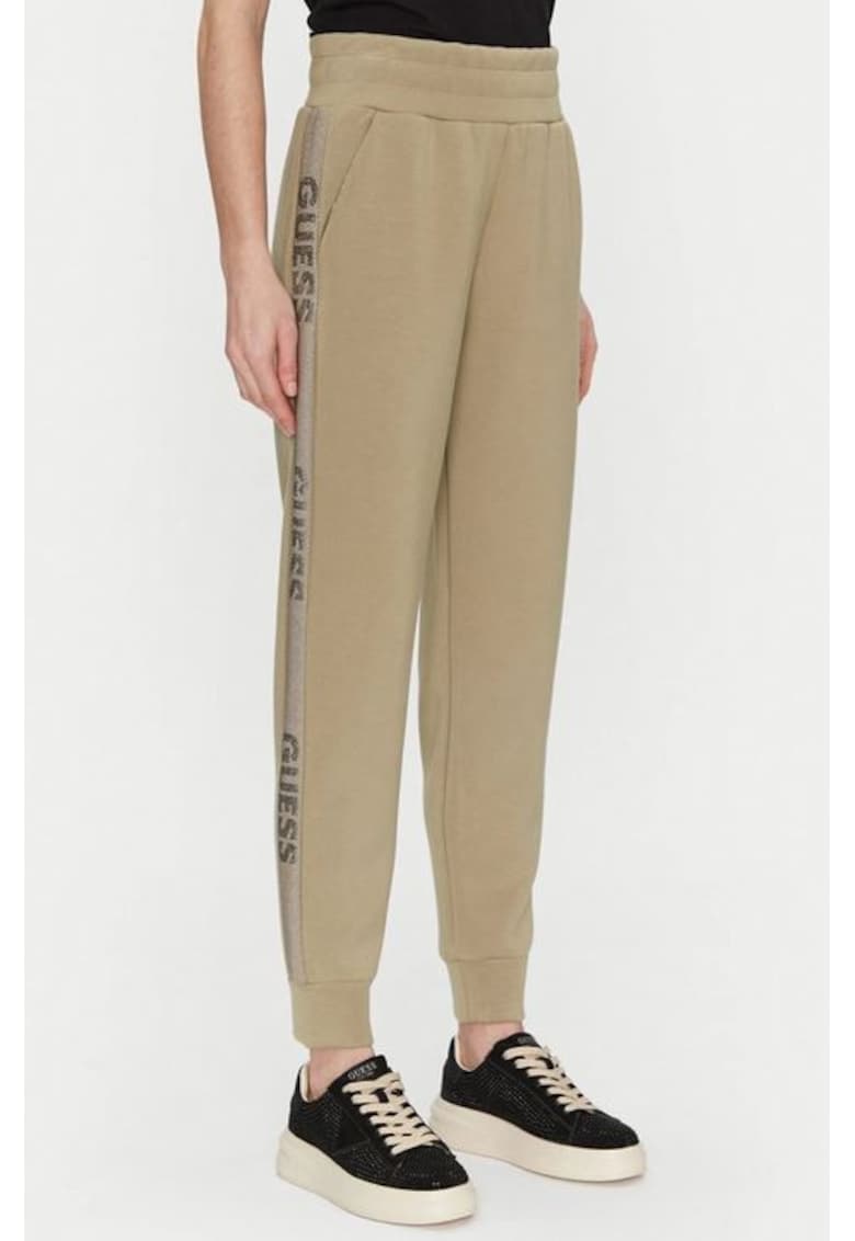 Pantaloni de trening cu benzi logo