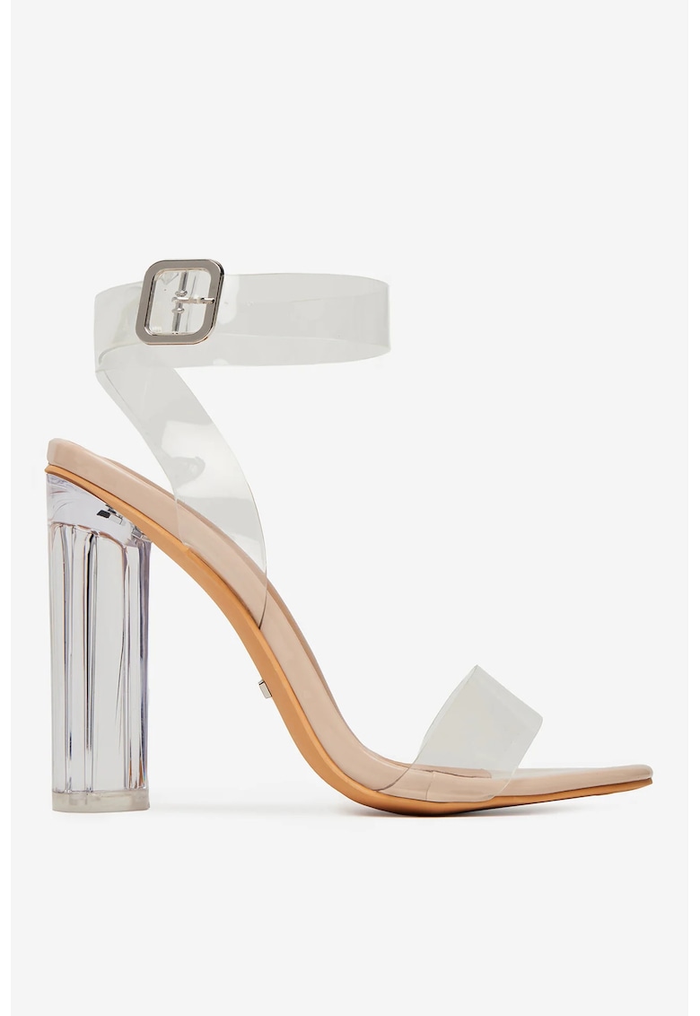 Sandale Sintetic - Transparent