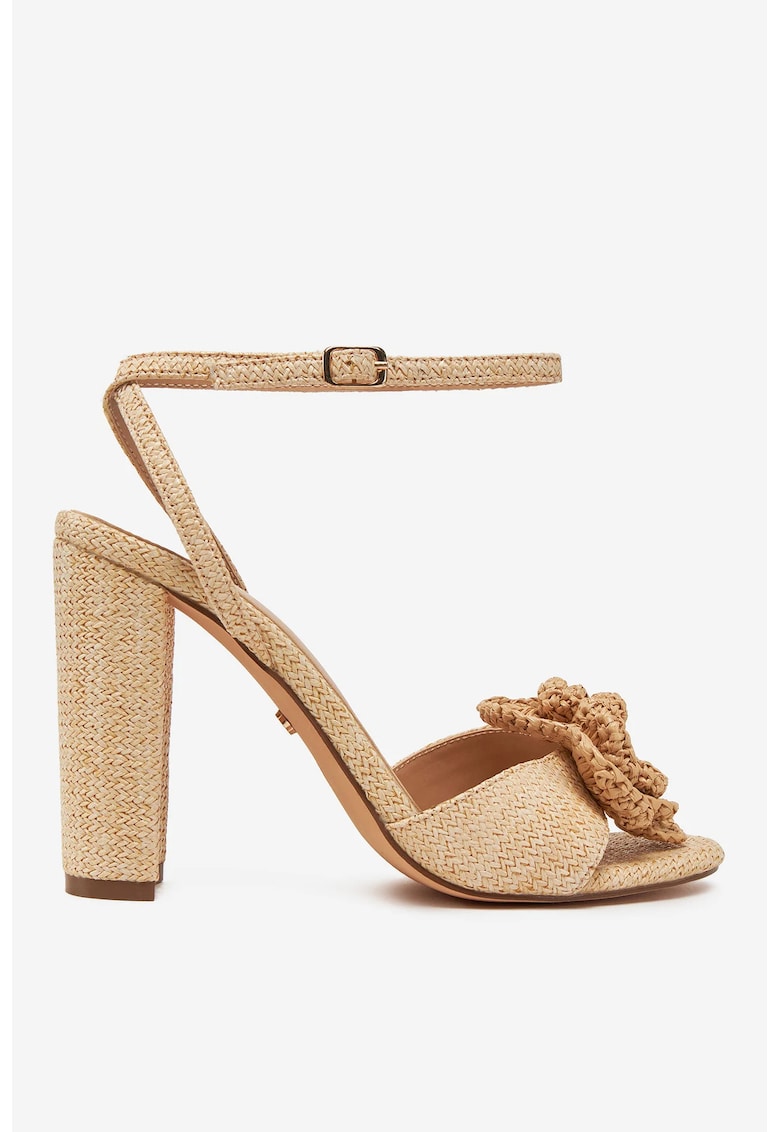 Sandale Bej - Material Sintetic