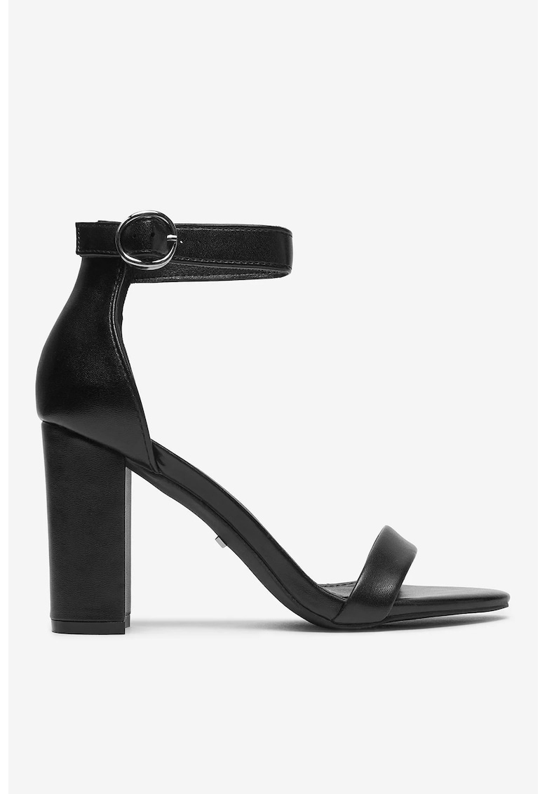 Sandale  Material Sintetic - Culoare Negru Sandale  Material Sintetic - Culoare Negru