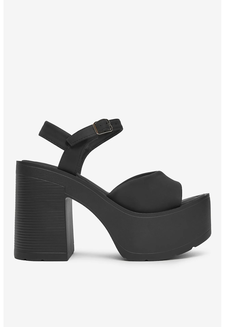 Sandale cu toc - Negru