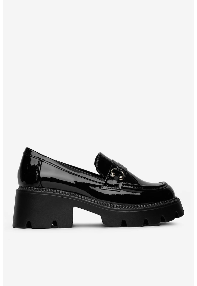 Mocasini Sintetic Negru