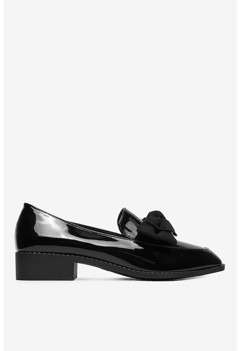 Mocasini Negru - Negru - DeeZee - imagine 1