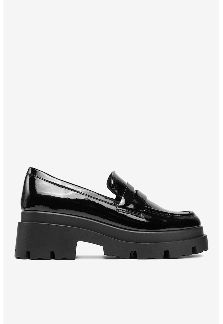 Mocasini Culoare Negru - Negru