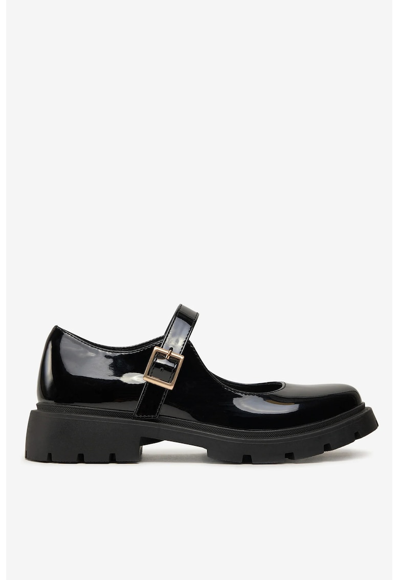 Mocasini Culoare Neagră - Negru