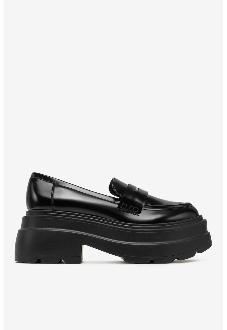 Mocasini Sintetic - Negru
