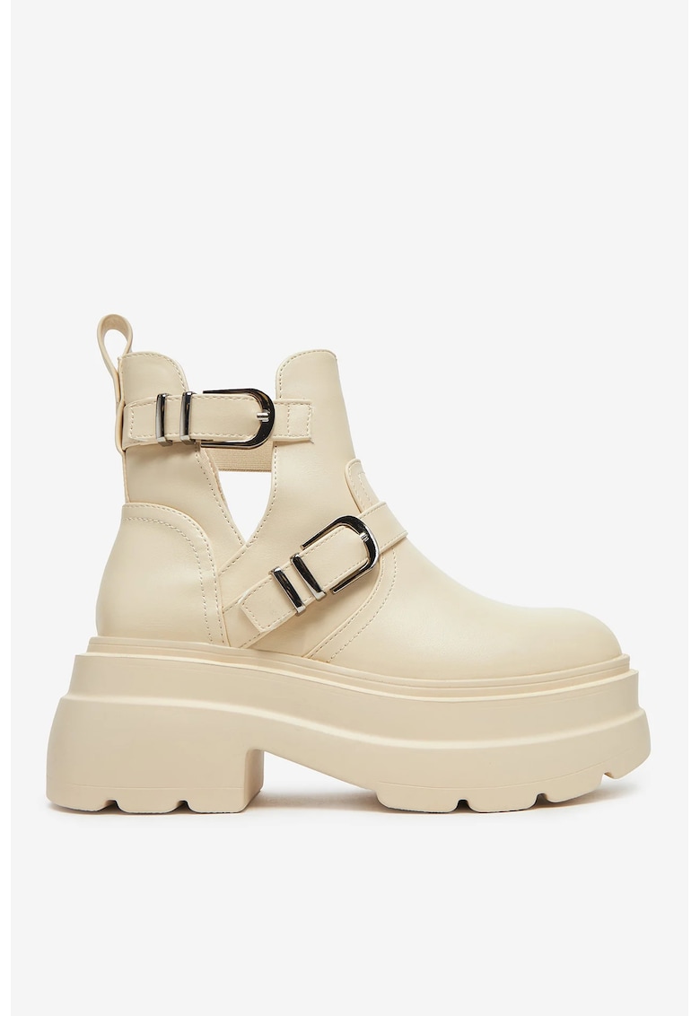 DeeZee Bej Pantofi Sintetic - Bej