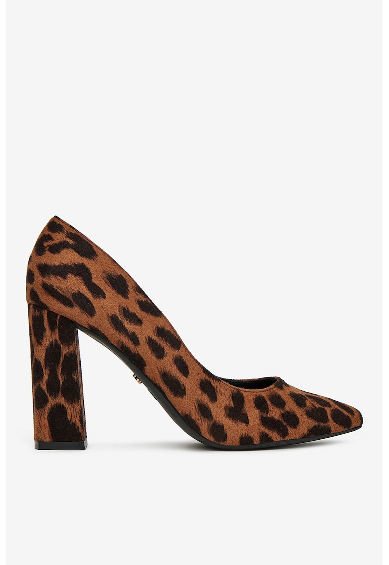 Pantofi textil culoare maro - Maro
