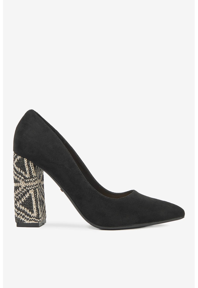 Pantofi textil culoare neagră - Negru
