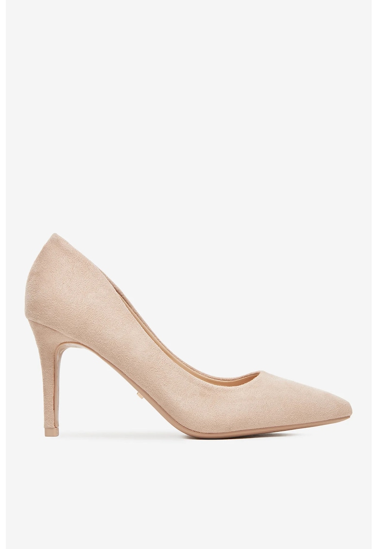 Pantofi textil bej - Bej