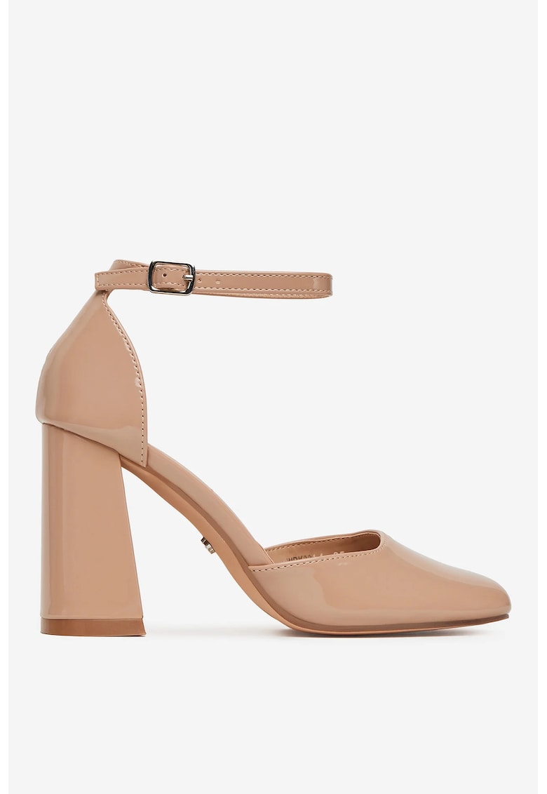 Pantofi Sintetic - Bej - Bej