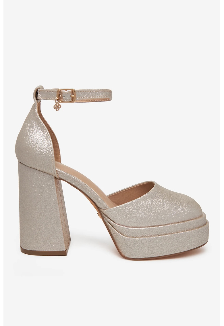 Pantofi Auriu - Auriu