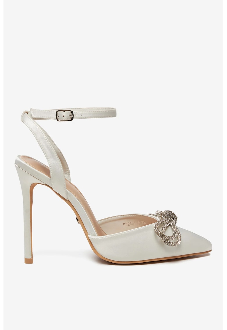 DeeZee Pantofi Textil - Alb - Alb