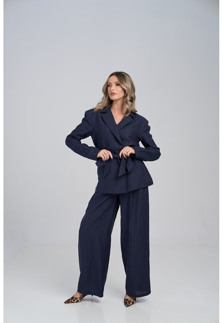 Sacou de in cu dungi