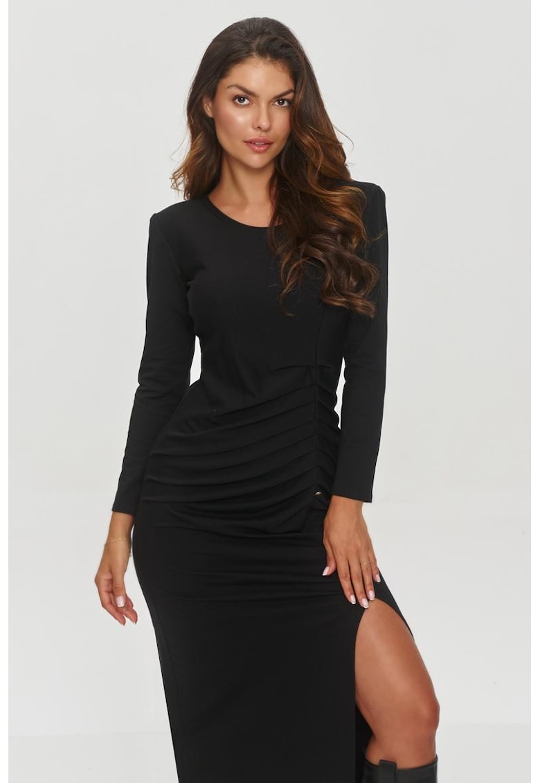 Rochie bodycon drapata