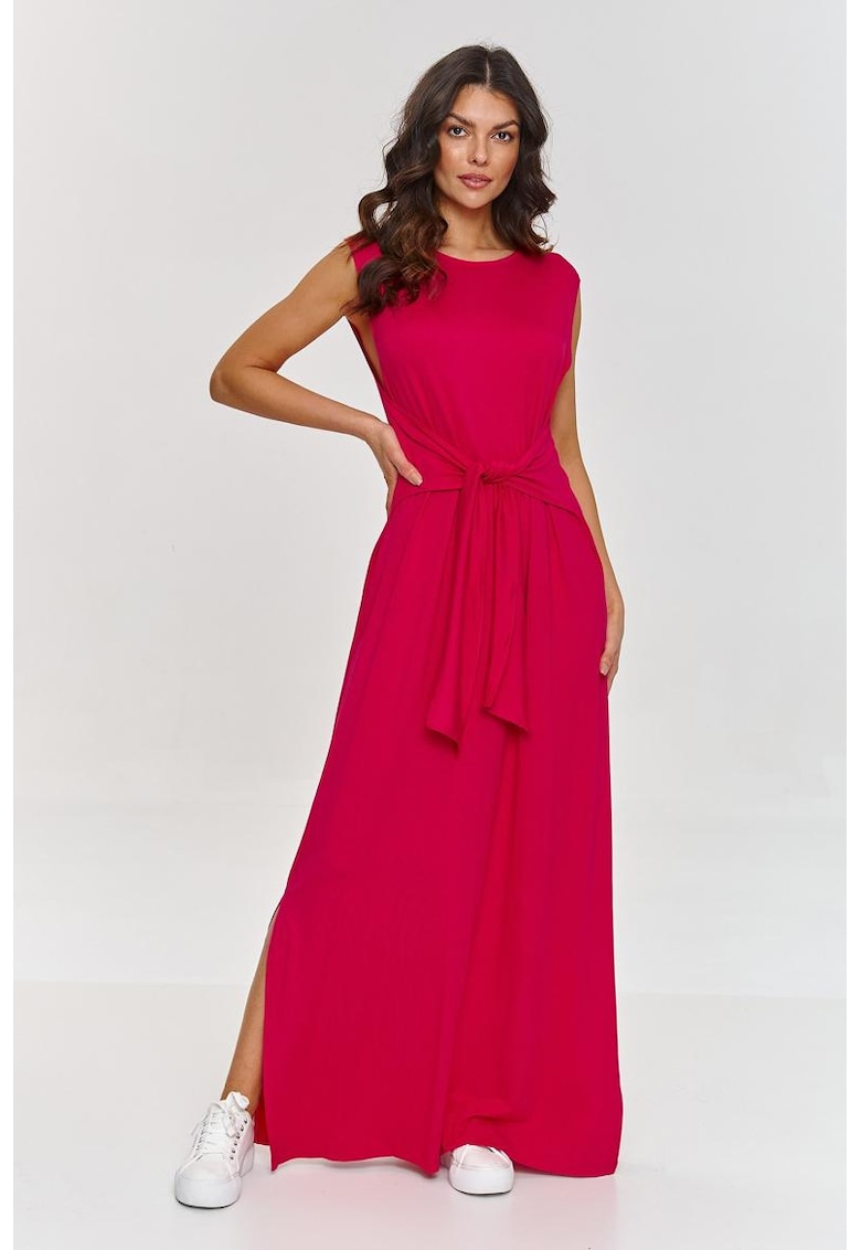 Rochie evazata cu crapaturi laterale