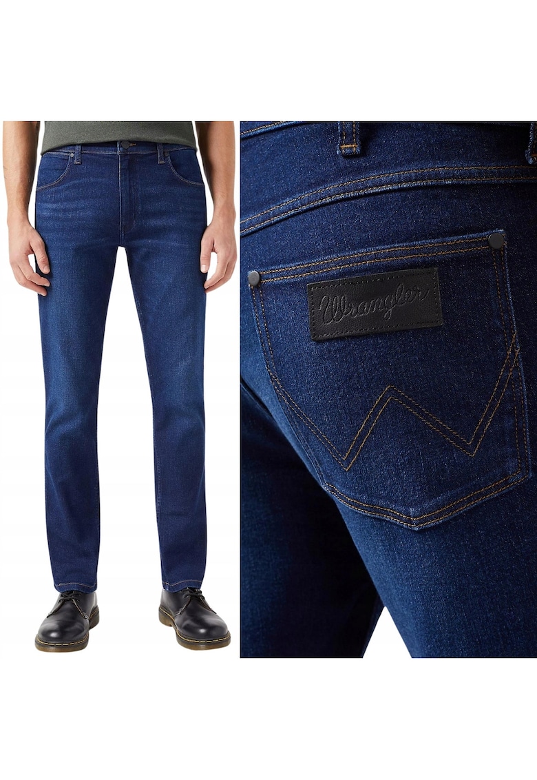 Pantaloni Jeans barbati Greensboro 803 - albastru inchisfewqg - Albastru