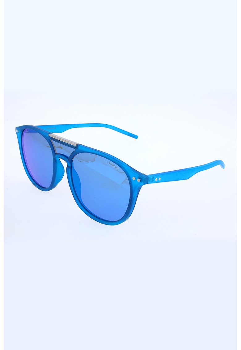 Ochelari de soare aviator unisex cu lentile polarizate - Albastru royal