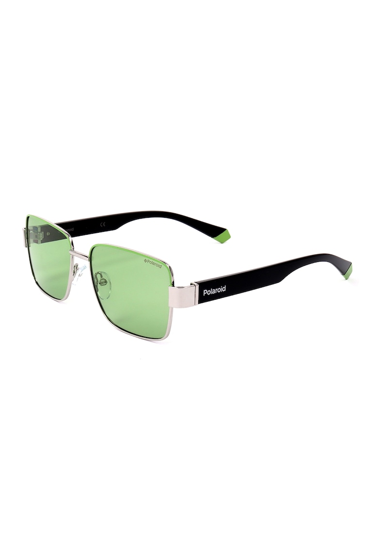 Ochelari de soare dreptunghiulari unisex - Negru