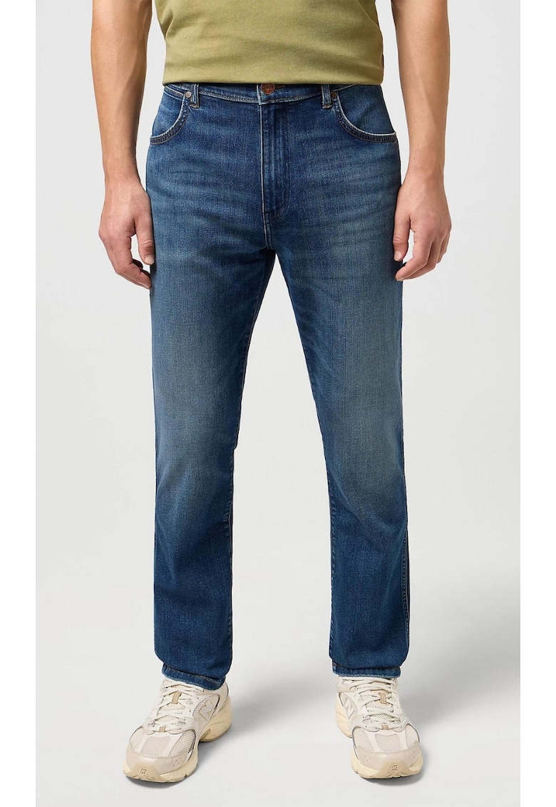 Blugi barbatesti Larston Hare Epic - bumbac/poliester/elastan - albastru inchis