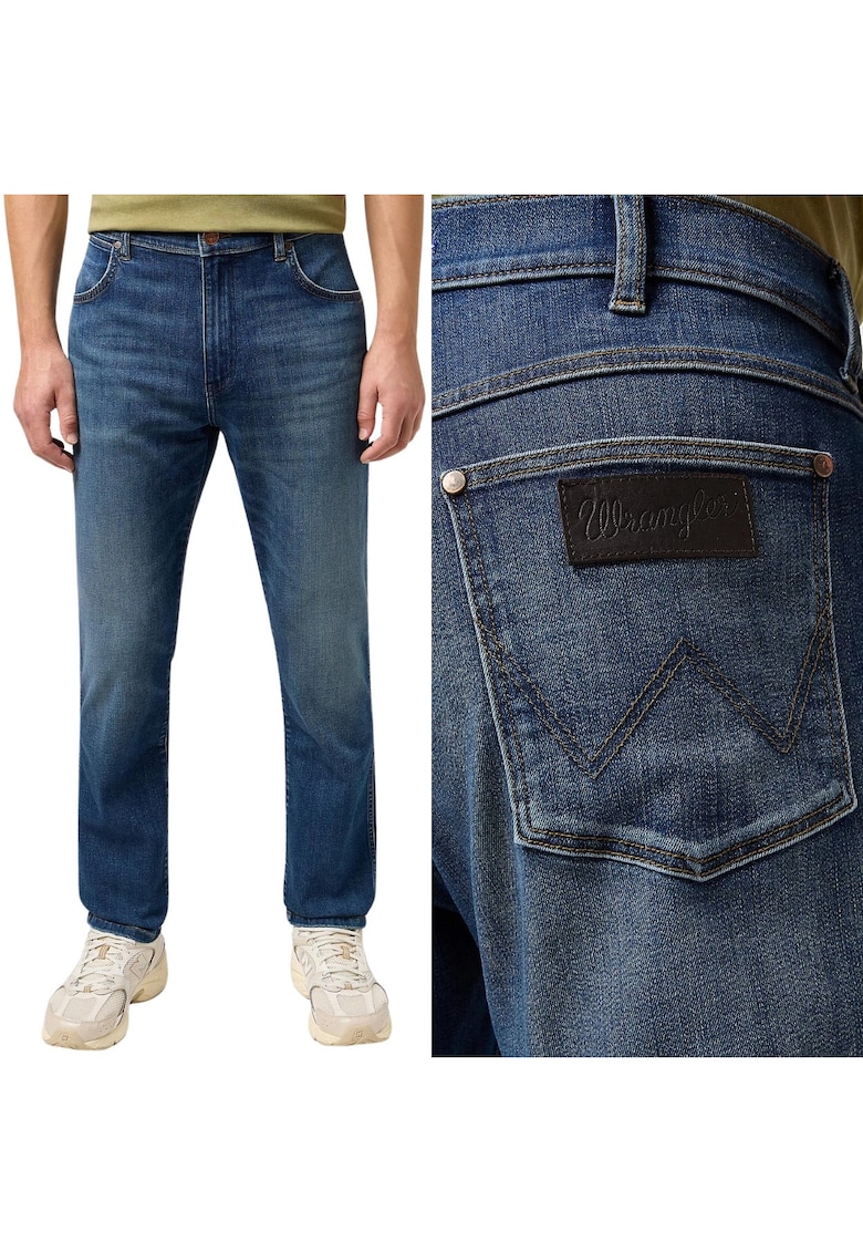 Blugi bărbați Larston Slim - albastru închis - Albastru