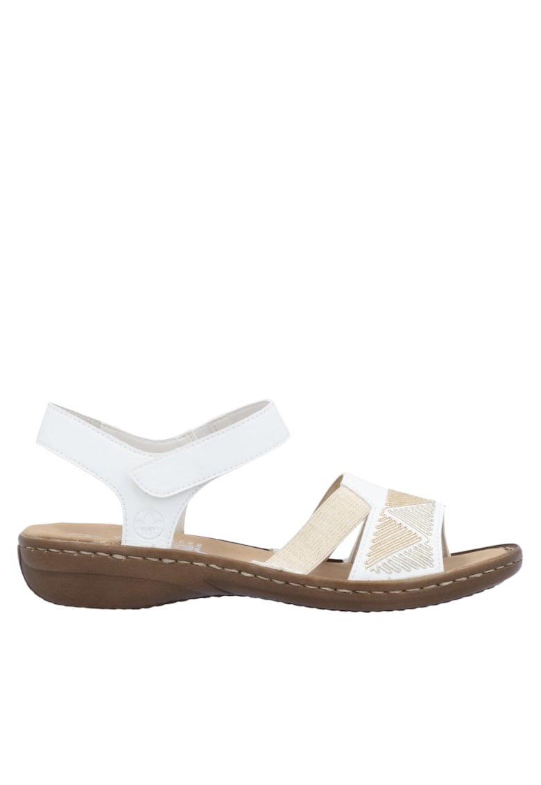 Sandale casual - dama - ANTISTRESS - 608C4-80 alb - piele ecologica