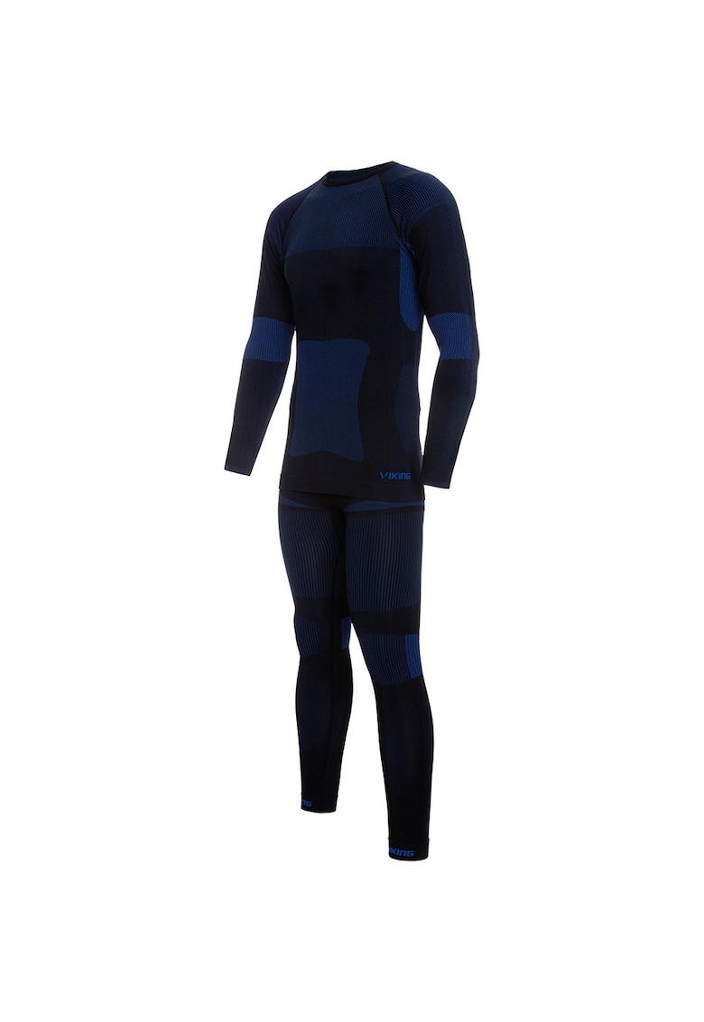 Lenjerie termica barbati Poliamida/Poliester - Albastru